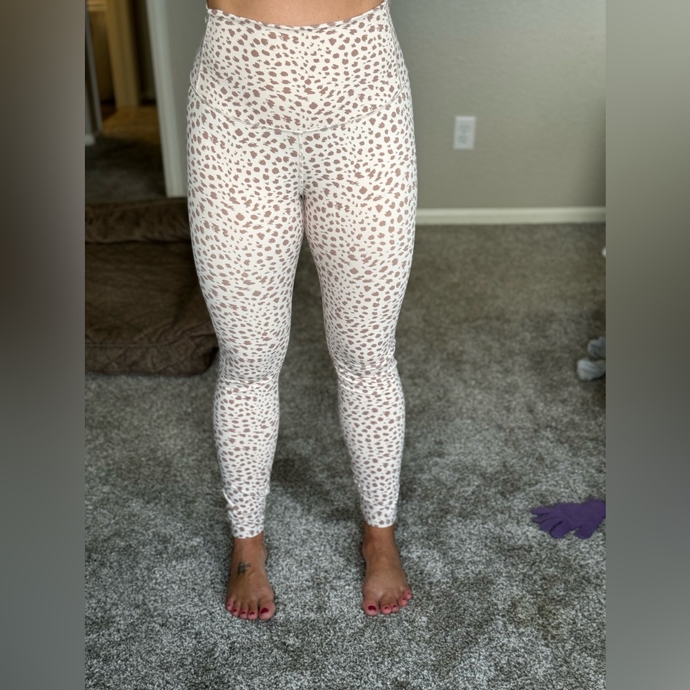 Tavi leopard light pink leggings